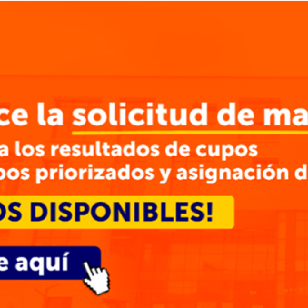 Solicitud de matricula